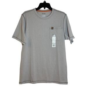 NWT Reel Legends Performance Outfitters Small Short Sleeve T-shirt Breast Pocket
